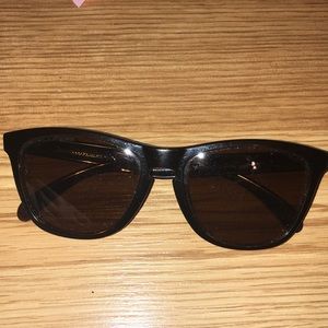 Oakley frogskins sunglasses brown